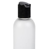 SHANY Frosted Plastic PET Cosmo Bullet Squeeze Bottle/Flip Cap Lid - Portable Liquid Container in Travel Size Bottle - BPA-Free - 4oz