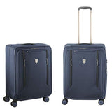 Victorinox Werks Traveler 6.0 Medium Softside Spinner Suitcase, 24-Inch, Blue