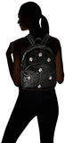 Betsey Johnson Bejeweled Fur Backpack, black