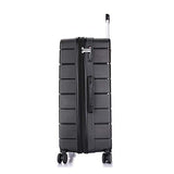DUKAP Definity Lightweight Hardside Spinner 28'' inches Large Luggage Grey