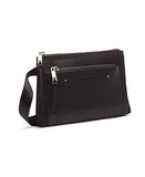 Calvin Klein Lane Nylon Key Item Belt Bag Fanny Pack, black/silver