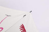 1PC Vinyl Umbrella Pink Flamingo Sun Protection UV Umbrella Sunny and rain Umbrellas
