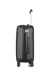 Dukap Luggage Intely Hardside Spinner 20'' Inches Carry-On With Usb Port - Black