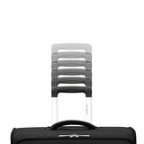 Samsonite Aspire DLX Softside Expandable Luggage with Spinner Wheels, Black, Carry-On 20-Inch