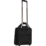 Kenneth Cole Reaction 1200D Polyester 2-Wheel Underseater / Carry On, Black