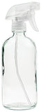 Glass Spray Bottle - Empty Refillable 16 oz Container is Great for Essential Oils, Cleaning