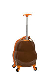 Rockland Jr. Kids' My First Luggage Polycarbonate Hardside Spinner, MONKEY