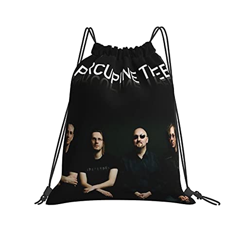 SLDFJLATEE Por-cupine TRE-e Drawstring Backpack/Outdoor Portable Backpack Sports and Fitness Backpack