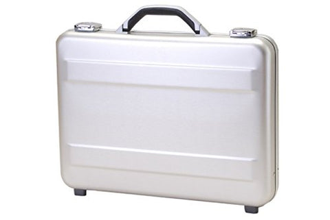 T.Z. Case International T.Z Slimline Molded Aluminum Attache Case 18 X 13 X 3 In, Silver