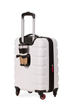 SWISSGEAR 7366 Expandable Hardside Spinner (18", White)