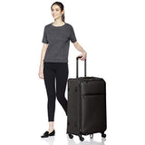 AmazonBasics Belltown Softside Rolling Spinner Suitcase Luggage - 30 Inch, Heather Black