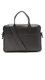 Uri Minkoff Men'S Soft Nappa Arthur Briefcase, Black, One Size