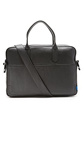 Uri Minkoff Men'S Soft Nappa Arthur Briefcase, Black, One Size