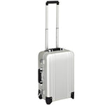 Zero Halliburton Classic Aluminum Carry On 2 Wheel Travel Case, Silver, One Size