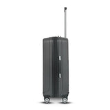 Gabbiano Avila 3 Piece Expandable Hardside Spinner Luggage Set (Dark Grey)