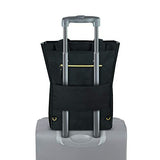 Solo New York Women's Ladies Tote Backpack, Black/Gold