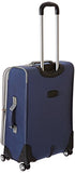 Olympia Tuscany 25 Inch Expandable Vertical Rolling Luggage Case, Denim Blue, One Size