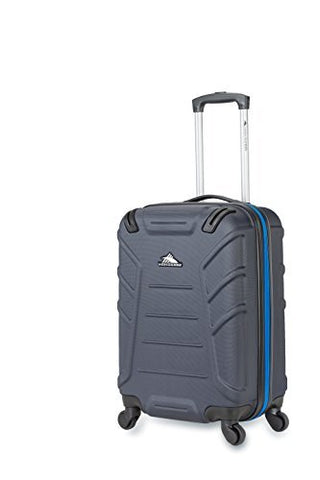 High Sierra Rocshell Hardside Spinner Luggage, Midnight/Vivid Blue, 20"