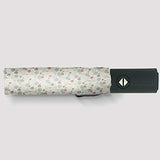 Compact Folding Travel Umbrella Windproof Waterproof,Floral,8 Ribs Finest Windproof Umbrella with
