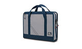 Sailorbags Silver Spinnaker Utility Case (Silver With Blue Trim)