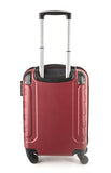 Travelcross Chicago Carry On Lightweight Hardshell Spinner Luggage - Red