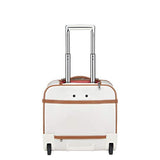 Delsey Luggage Chatelet Soft Air 2-Wheel Under-Seater, Angora