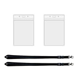 Cruise Luggage Tags 4 Pack Cruise Tags & 2 Id Badge Holder Zip Seal And Reusable Steel Loops
