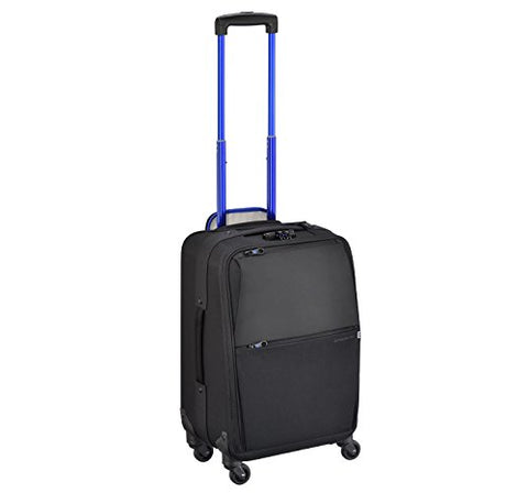 Zero Halliburton New York Travelers Nylon 4-Wheeled Carry-On-Spinner (Black)
