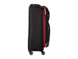 Tommy Hilfiger Unisex Glenmore 25" Upright Suitcase Black One Size