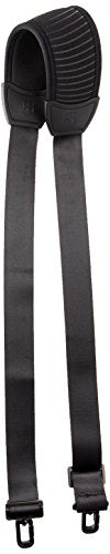 Victorinox Comfort Fit Shoulder Strap, Black/Black Logo