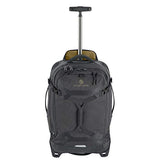 Eagle Creek Gear Warrior International Carry-On Rolling Duffel Bag, Jet Black