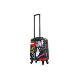 HALINA Nikki Chu Kiss Me 3 Piece Set Luggage, Multicolor