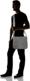 David King & Co. North South Laptop Messenger, Grey, One Size