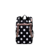 Herschel Kids' Heritage Backpack, Polka Dot Black and White/Ash Rose, 9L