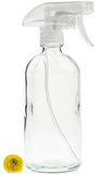 Glass Spray Bottle - Empty Refillable 16 oz Container is Great for Essential Oils, Cleaning
