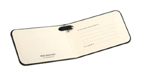 Moleskine Luggage Tag, Black (3.75 X 2.25)