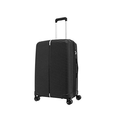 Samsonite Varro Spinner Unisex Medium Black Polypropylene Luggage Bag GE6009002
