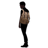 Vintage Travel Canvas Leather Backpack,Laptop Backpacks Rucksack,Shoulder Camping Hiking