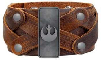 Star Wars: The Last Jedi Rebel Logo Pu Bracelet