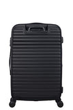 American Tourister Aero Racer Spinner 68 Expandable - 3,6 Kg Suitcase, cm, 75.5 liters, Black (Jet Black)