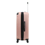 Travelers Club Luggage 4 Piece Luggage Set, Rose Gold, 4 PC