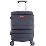 DUKAP Definity Lightweight Hardside Spinner 20'' inches carry-on Navy Blue