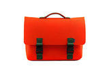 M.R.K.T. Kel 134340b Briefcases, Sweet Tangerine/Navy Blue