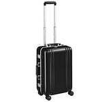 Zero Halliburton Classic Polycarbonate 2.0 22" Carry On Travel Case in Black