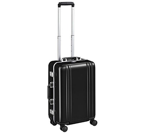 Zero Halliburton Classic Polycarbonate 2.0 22" Carry On Travel Case in Black