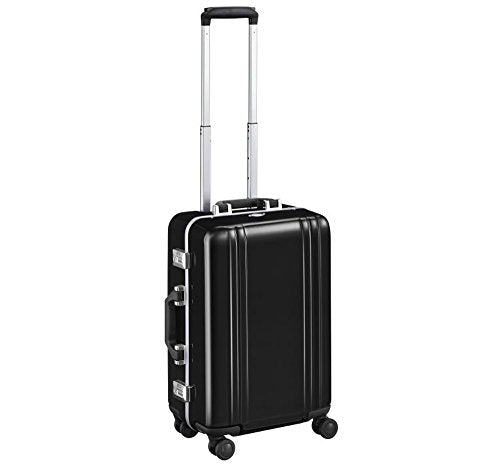 Zero Halliburton Classic Polycarbonate 2.0 22" Carry On Travel Case in Black