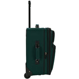 U.S. Traveler Hillstar Carry-On Expandable Rolling Luggage Set, Forest