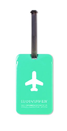 ALIFE DESIGN SQUARED LUGGAGE TAG (BLUE)