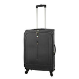 Mia Toro Italy Tena Softside 24 Inch Spinner, Gray
