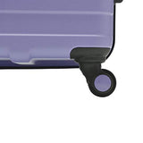 Travelers Choice Cypress Colorful 2-Piece Small and Large Hardside Spinner Luggage Set, Lavender